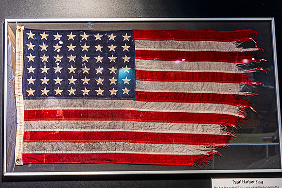 Jerry Stauffer - Pearl Harbor Flag